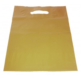 Saco plastico asa vazada 25x35