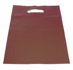 Saco plastico asa vazada 30x40