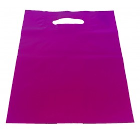 Saco plastico asa vazada 30x40