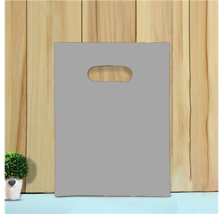 Borsa plastica con manico fustellato 60x70cm