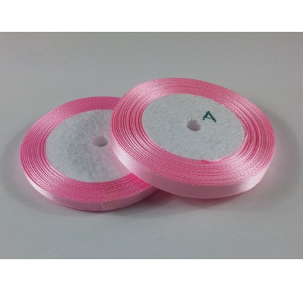 Nastro Raso 10mm x 25m Rosa