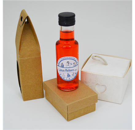 Garrafa de vidro Lotus Reborn 125ml