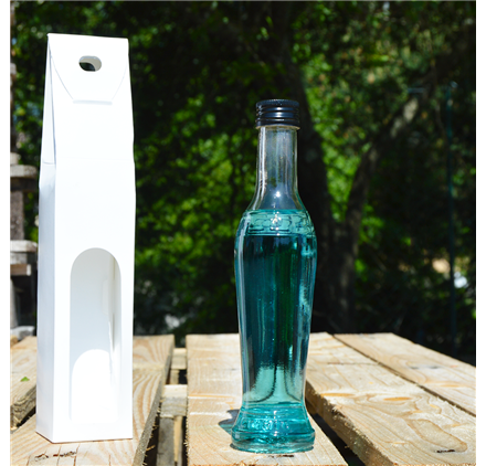 Garrafa de vidro Lira 200ml