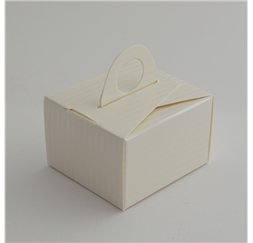 Caixa para brinde - Cubetto 70x65x45mm Riga Perla