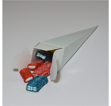 Scatola regalo CONO FIORELLINI 155mm