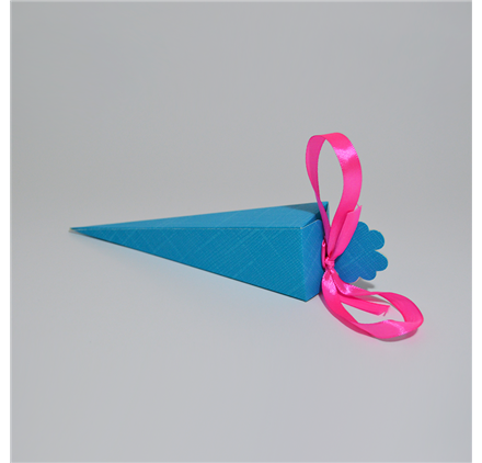 Caixa para brinde seta bluette cono 40x40x155mm