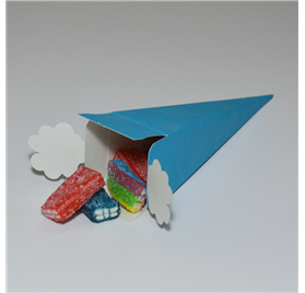 Caixa para brinde seta bluette cono 40x40x155mm