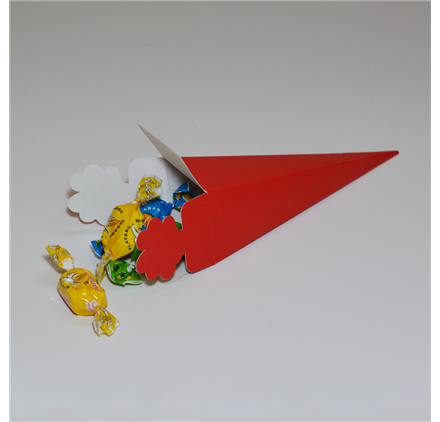 Caixa para brinde seta rosso cono 155mm