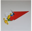 Caixa para brinde seta rosso cono 155mm