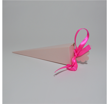 Caixa para brinde – Cono Quad. Satin Cipria 155mm