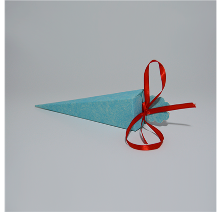Caixa para brinde – Cono Quad. Lari Turchese 155mm