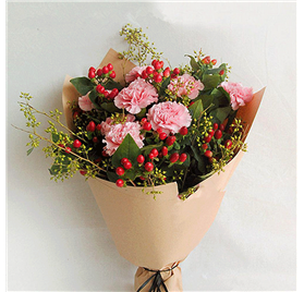 Carta da Regalo Kraft 60x80cm (Foglie)