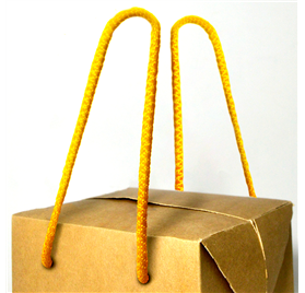 Cordão amarelo 30cm