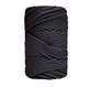Fio Macrame 5mm 50m Quasar black