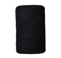 Macrame urdimbre 9mm 75m Quasar black