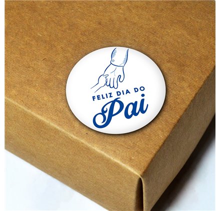 Etiquetas Dia do Pai 3 - 40x40mm