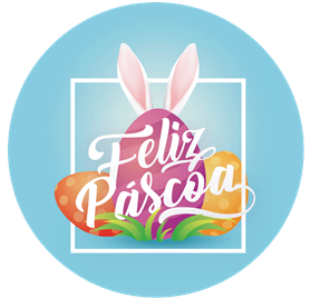 Etiquetas Páscoa Bunny Notes - 40x40mm