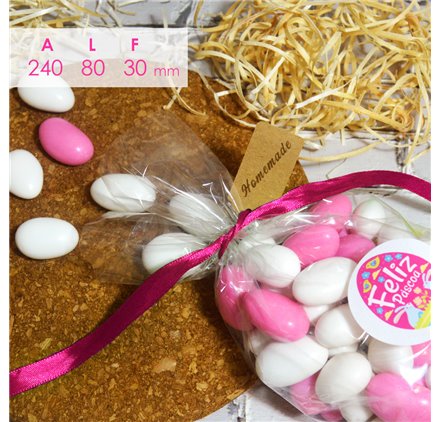 Sacchetto di cellophane pp 500grs