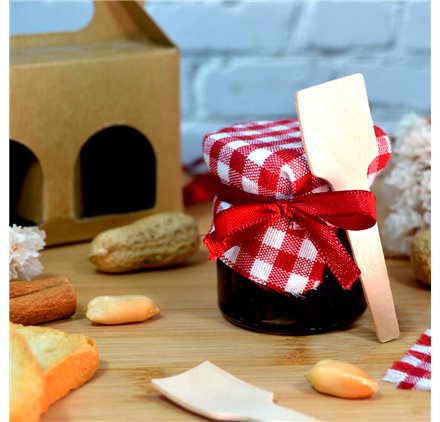 Barattolo per marmellate 40ml con Coperchio Dorato
