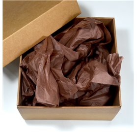 Papel Seda Deep Hazel 50x75cm