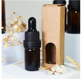 Frasco de vidro Ambar 5ml