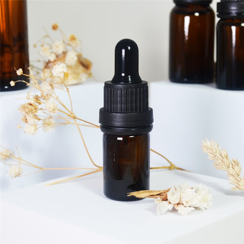 Frasco de vidro Ambar 5 ml