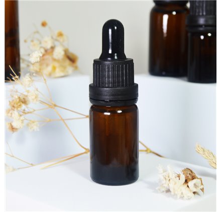 Flacone in vetro Ambra 10 ml
