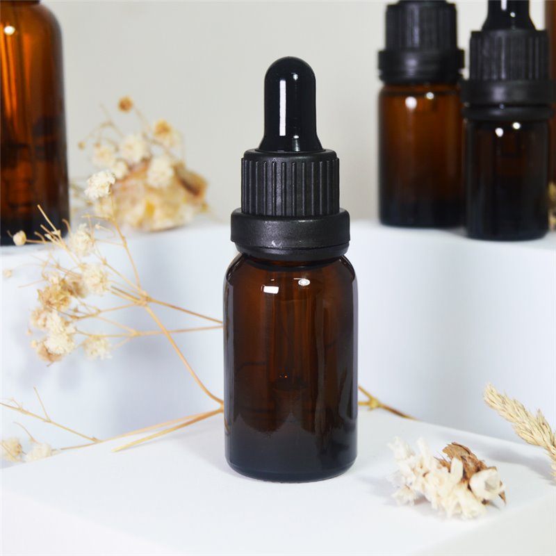 Frasco de vidro Ambar 15ml