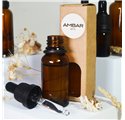 Frasco de vidro Ambar 20 ml