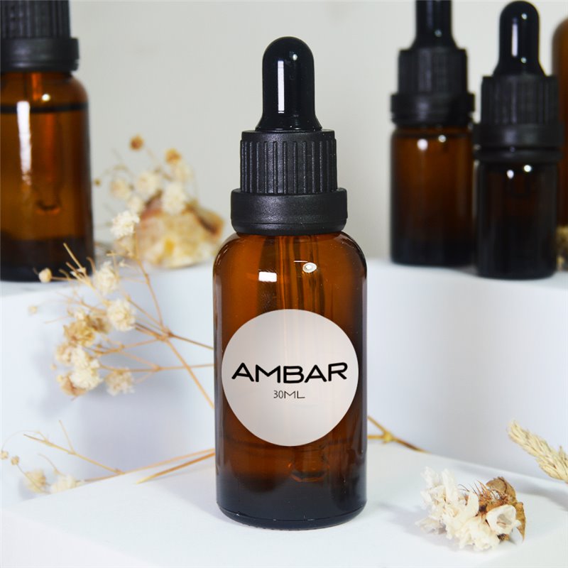 Frasco de vidro Ambar 30ml