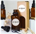 Flacone in vetro Ambra 50 ml