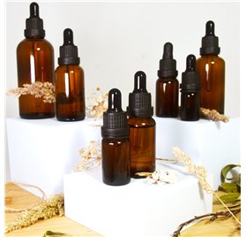 Frascos de vidro Ambar 30 ml