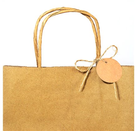 Etichetta Kraft Premium 30x30mm