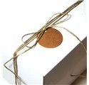 Etiqueta Kraft Garrafas 30x30mm