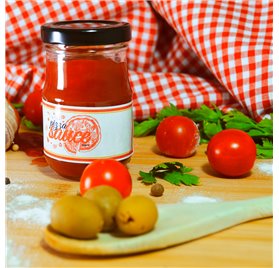 Frasco de vidro Mini Ketchup