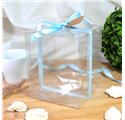Caixa transparente retangular 100x100x120mm