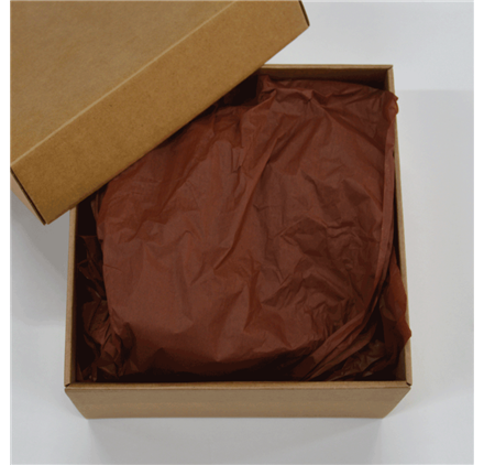 Papel Seda Chocolate Brown 50x75cm