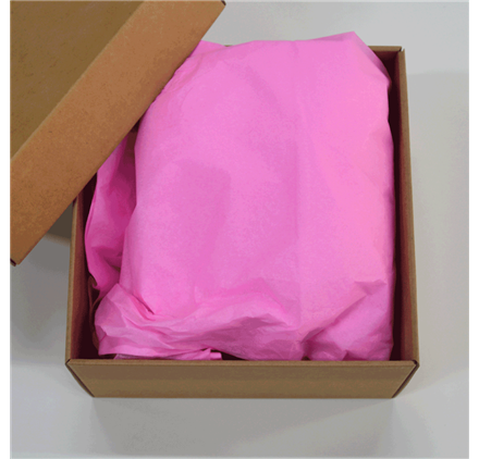 Papel Seda Peach Pink 50x75cm