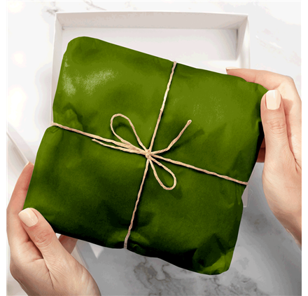 Papel Seda Olive Green 50x75cm