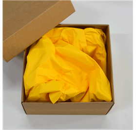Carta Velina Giallo Mandarino 50x75cm