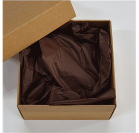 Carta Velina Dark Chocolate Templation 50x75cm