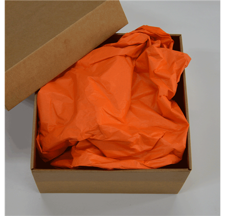 Papel Seda Pumpkin Orange 50x75cm