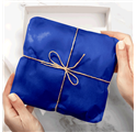Papel Seda Blueberry Blue 50x75cm