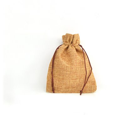 Saco juta 7x9cm Natural