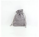 Saco juta Space Grey 7x9cm