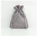 Saco juta Space Grey 10x14cm