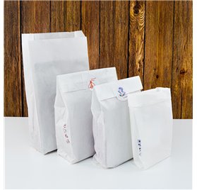 Pacchetti di carta bianca
