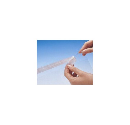 Busta di Plastica Trasparente con Aletta Adesiva 100x150mm