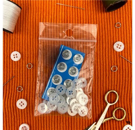 Saco zip 60x80mm