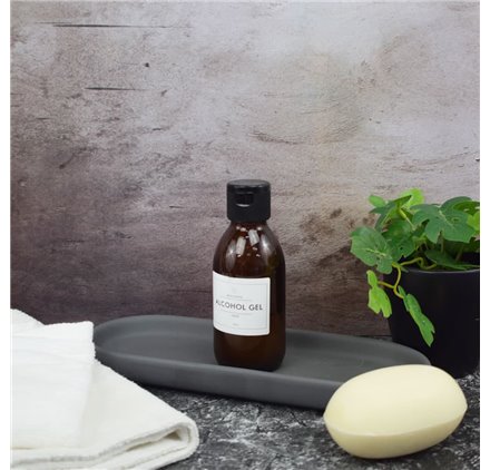 Flacone di vetro Ambra a bocca larga 150ml